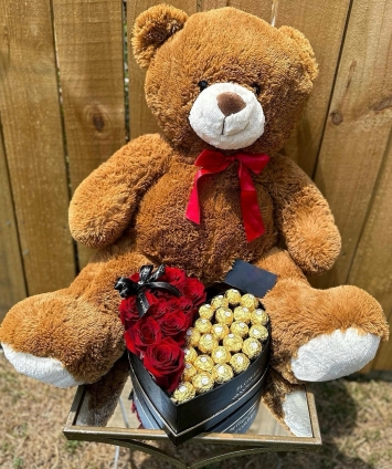 Teddy Bear & Kalp Kutu