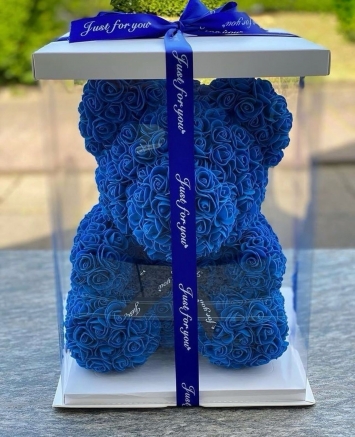Yapay Mavi Teddy Bear