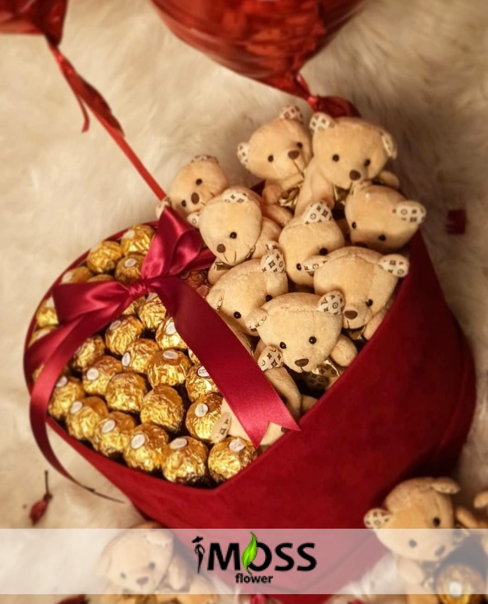 Vip Teddy Bear & Çikolata Kutusu