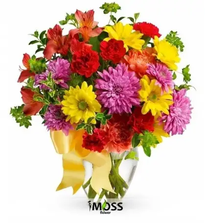 Rengarenk Naturel Aranjman Tasarımı