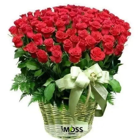 SEPETTE 101 GÜL TASARIMI