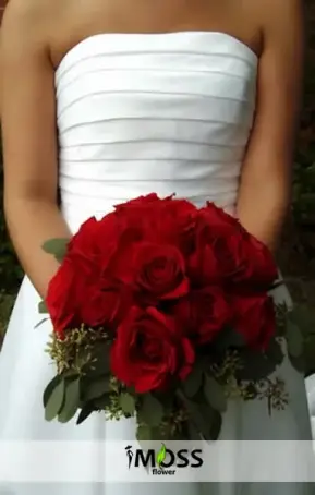 Kırmızı Gelin El Buketi