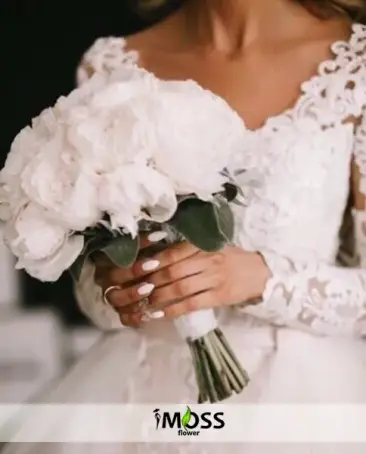 BEYAZ ŞAKAYIK GELİN BUKETİ