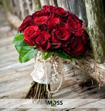 Kırmızı Gelin El Buketi
