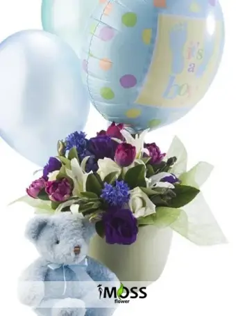 Erkek Bebek Aranjmanı