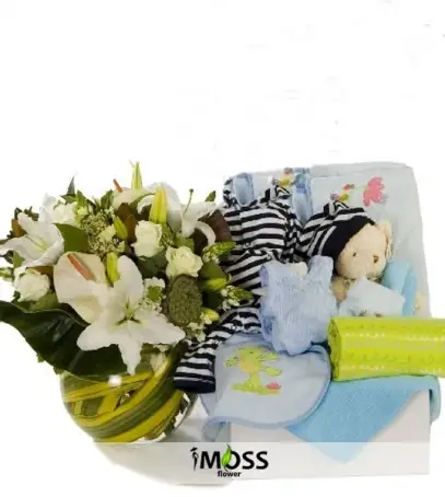 Erkek Bebek Aranjmanı