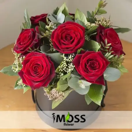 Yeşil Ortanca Ve Cymbıdıum Orkide Buketi