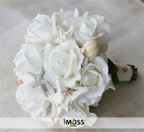 Yapay Gelin Buketi Deniz Temalı