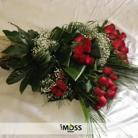 41 adet özel tasarım gül buketi