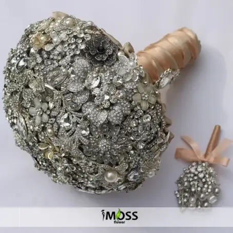 Vip Taşlardan Gelin El Buketi